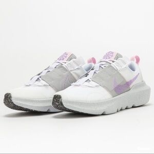 Nike Crater Impact (GS) DB3551-101 White/Lilac-Grey-Fog
Size 6Y Big Kid